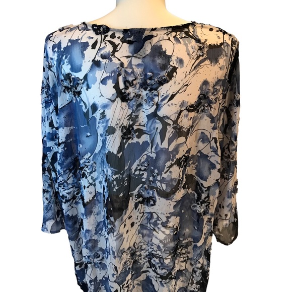 Maggie Barnes for Catherines size 4x blouse - Picture 2 of 3